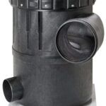 WFF 300 Wasserfilter mit Kunststoff-Deckel und Bodenplatte, WISY